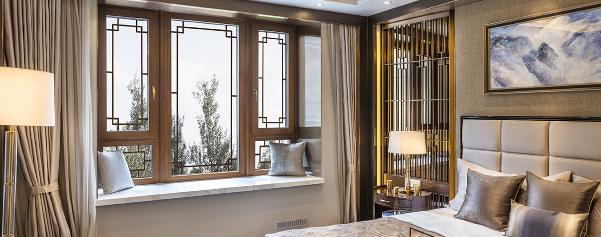 jdb电子试玩平台新国潮铝包木空调窗丨C90内开窗